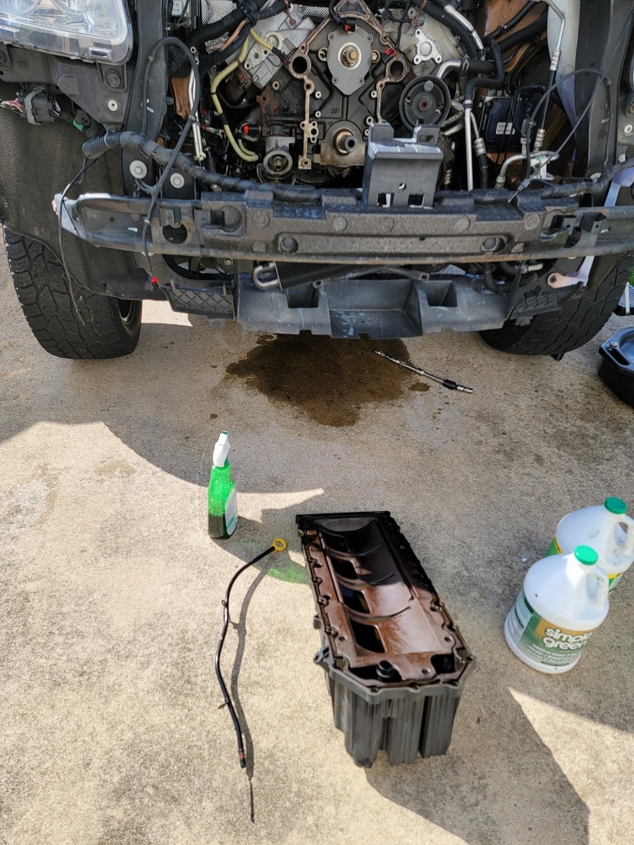 Tip for Removing the  Hemi Oil Pan | Jeep Garage - Jeep Forum