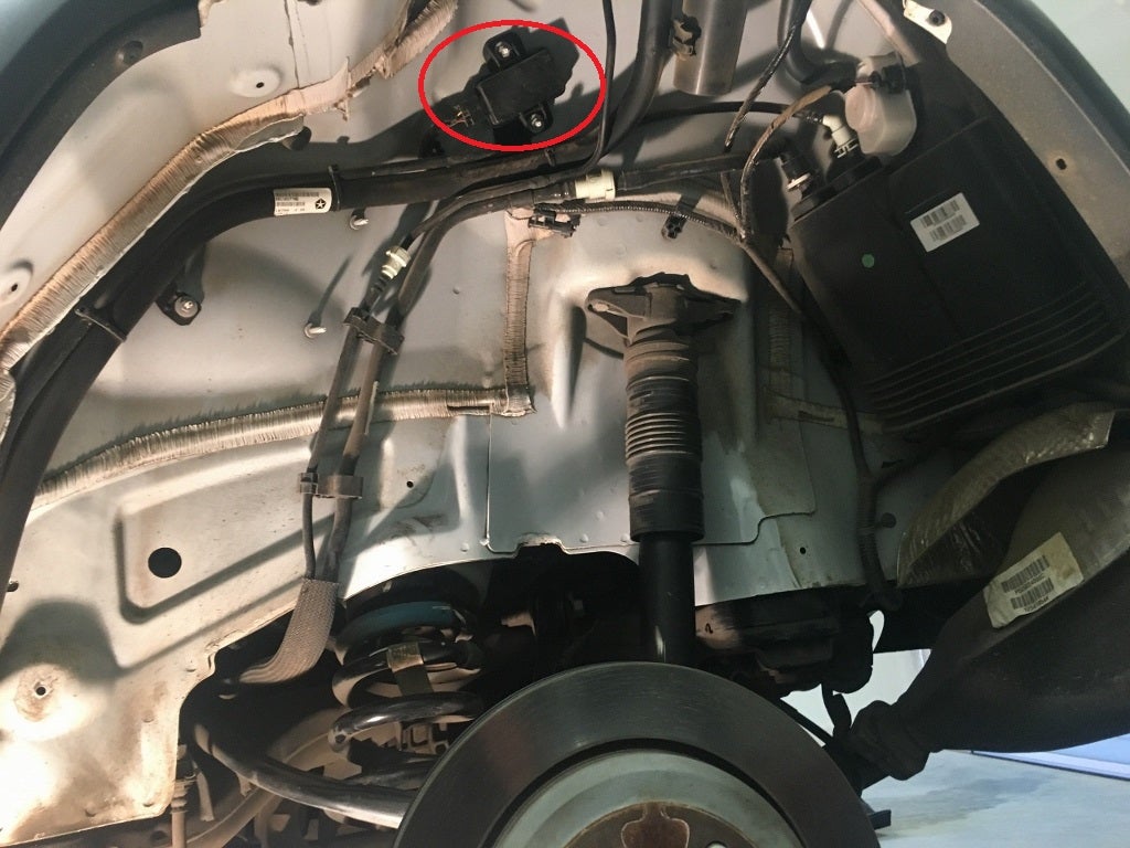 Need Location Of Front Right Tpms Receiver Module Jeep