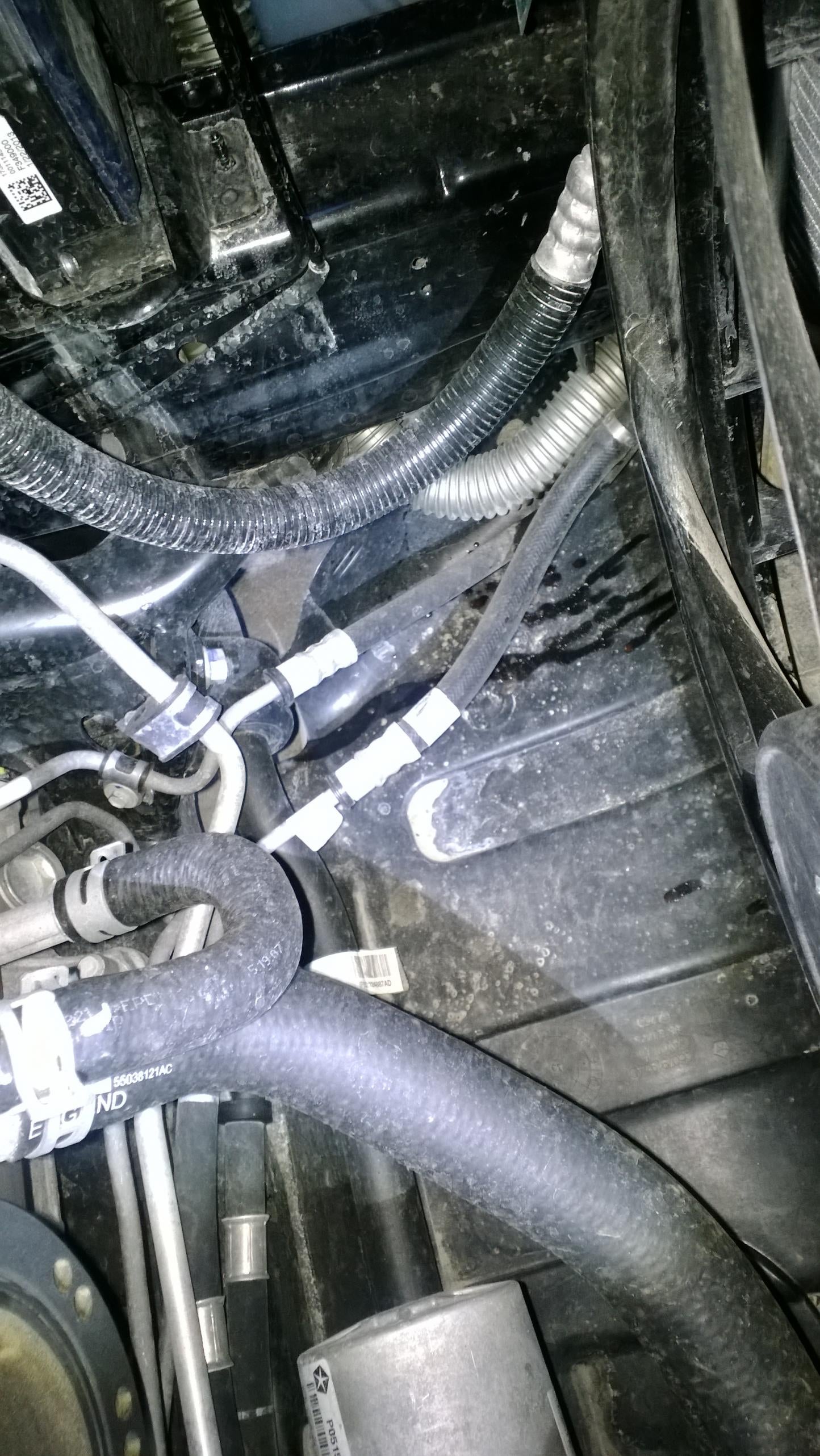 2014 Radiatator Coolant Leak already... | Jeep Garage - Jeep Forum